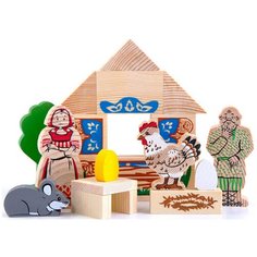 Конструктор Сказки - Курочка Ряба, Томик 4534-1