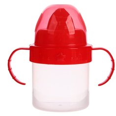 Mum&Baby / Поильник детский / Непроливайка твёрдым носиком, с ручками, 150 мл, от 5 мес