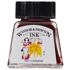 Тушь W&N Drawing Ink, 14 мл, кармин Winsor Newton WN1005127