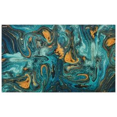 Коврик на стол 350х590 мм Attache Selection Fluid синий