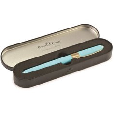 Ручка шариковая автоматическая BrunoVisconti, 0,5 мм, синяя, в футляре, Monaco (небесно-голубой корпус), Арт. 20-0125/610