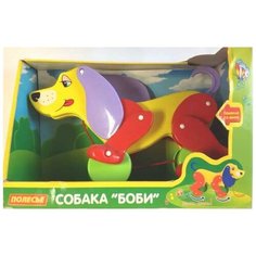 Каталки, Собака-каталка Полесье Собака-каталка "Боби" (в коробке)