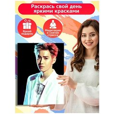 Картина по номерам Музыка KPOP Exo - 6086 В 30x40