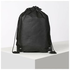 Мешок для обуви, отдел на шнурке, цвет чёрный Нет бренда