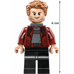 Мини-фигурка Стражи Галактики Питер Квилл Guardians of the Galaxy (подвижная, 4 см) Star Friend