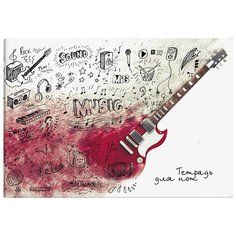 Тетрадь для нот "Гитара", А4, 12 листов Феникс