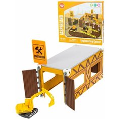 Игровой набор "Парковка для спецтехники - 4" Рыжий кот