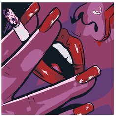 Картина по номерам, "Живопись по номерам", 48 x 48, WA08