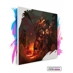 Картина по номерам на холсте Dota 2 - Legion Commander 2, 50 х 50 см Красиво Красим