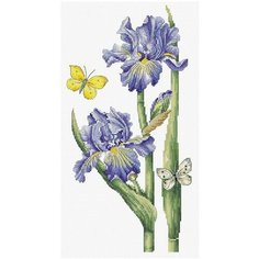 Набор для вышивания LUCA-S арт. B7001 Майский ирис 15х30 см