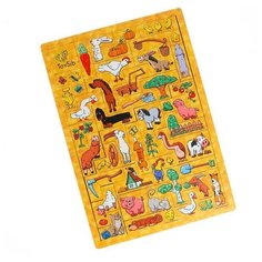 ToySib Головоломка-конструктор «Деревня»