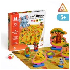 ЛАС играс Настольная игра «Бродилка. Путешествие по Саванне», 3+