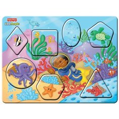 Пазл деревянный Познаем мир в ассортименте FR 30558 Fisher Price