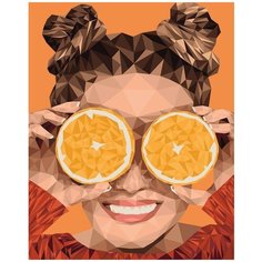 Картина по номерам «Заводной апельсин», MG2428 / 40х50 см / ТМ Цветной / Холст на подрамнике / Премиум набор