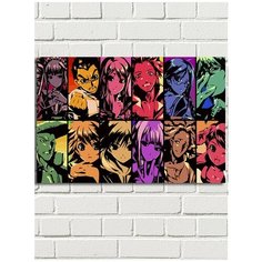 Картина по номерам аниме игра манга (Данганронпа) - 8899 Г 60x40