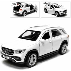 Машина Mercedes Benz GLE, инерционная, белый, Технопарк, 12 см