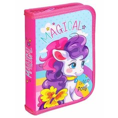 Пенал 1-секц, большой пони на радуге (ПН-0832) 190х115, глянц. ламинир. Проф Пресс