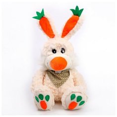 Мягкая игрушка «Кролик», с морковками, цвета микс NO Name