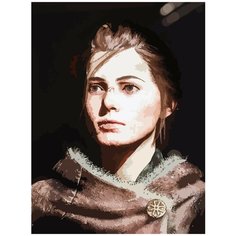 Картина по номерам на холсте Игра plague tale - 8966 В 30x40
