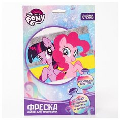 Hasbro Набор для творчества, фреска "Пинки Пай и Искорка", My little Pony