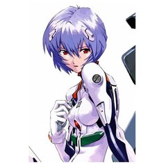 Картина по номерам на холсте Аниме Евангелион (Синдзи Икари, Рей, Аска, Ева) - 7975 В 60x40