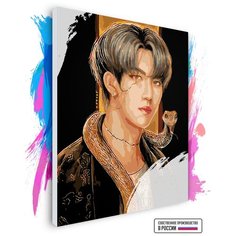 Картина по номерам на холсте Stray Kids Чанбин Арт, 50 х 80 см Красиво Красим