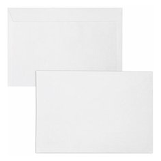 Конверт почтовый C4 Brauberg (229x324, 100г, стрип) белый, 50шт, 2 уп. (С4НКРс-50(BRAUB)