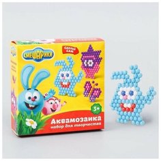 Аквамозайка детская СМЕШАРИКИ "КРОШ и НЮША", набор для творчества Сима ленд