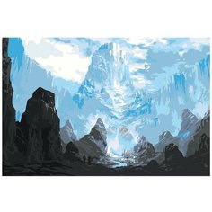 Картина по номерам, 60 x 90, Z-NA137, "Живопись по номерам", набор для раскрашивания, раскраска