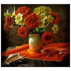 Алмазная мозаика Яркие краски лета 53x48 см. Diy