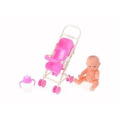 Кукла "Пупс" с аксессуарами 13см ИНТЭК