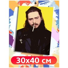 Картина по номерам Музыка Post Malone - 6096 В 30x40