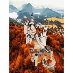 Картина по номерам Осенний замок 40х50 см Hobby Home