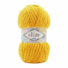 Пряжа Alize Softy Mega, 1 шт (70 м, 100 гр), цвет 216 мимоза