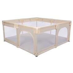Baby care Манеж детский игровой RANCHO, бежевый, 150x150 Babycare