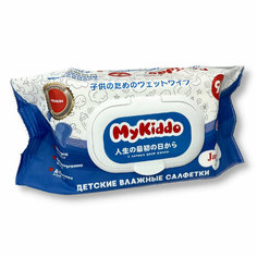 Детские влажные салфетки MYKIDDO с пантенолом 96 шт