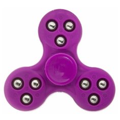 Спиннер пластик мульти фиолетовый Roller ball Fidget Spinner- violet Color PACK 9х 1,1 см Shenzhen Jingyitian Trade