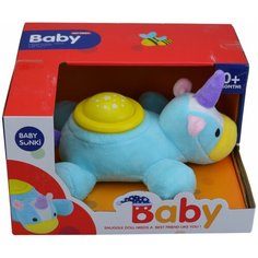 Мягкая музыкальная игрушка Единорог ночник со светом звуком для детей от 0 лет Ярик