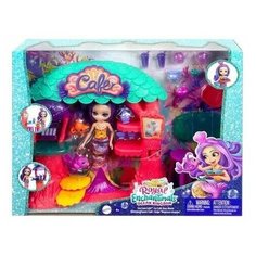 Enchantimals Набор игровой "Подводное кафе" с куклой, питомцем и аксессуарами