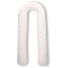 Body Pillow Подушка для беременных и кормящих формы U 340х30 см со съёмной наволочкой из белого поплина