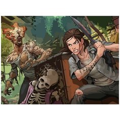 Картина по номерам на холсте игра Last of us (Одни из нас) - 9012 Г 30x40