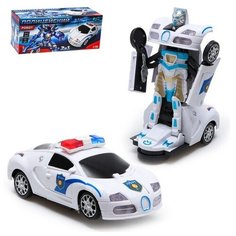 Робот «Полицейский», трансформируется, световые и звуковые эффекты Автоботы