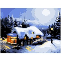 Картина по номерам на холсте Пейзаж - 5 40х30