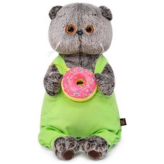 Мягкая игрушка 19см BUDI BASA "Басик с пончиком" (Ks19-174)