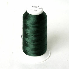 Нитки 60 капрон для швейной машинки (50к-1000м)(арт.222) цв. темно-зеленый Russia