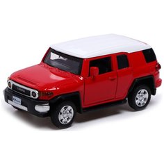 Модель машинки АВТОГРАД "TOYOTA FJ CRUISER", металлическая, 1:43, инерция, открываются двери