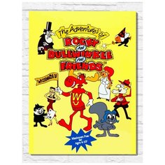 Картина по номерам на холсте игра Rocky and Bullwinkle And His Friend (Sega, Сега, 16 bit) - 9965 В 30x40[преобразованный]. jpg