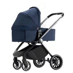 Коляска 2в1 Luxmom 760 синий