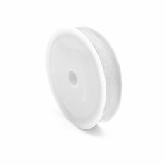 Нить силиконовая арт. ТВ 0215-1012 0,6мм цв. прозрачный рул.30м Ideal