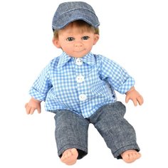 Кукла Джестито, мальчик в голубой рубашке, 28 см Lamagik